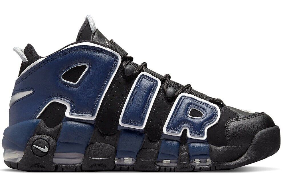 Nike Air More Uptempo '96 Black University Red DJ4400-001 Men's