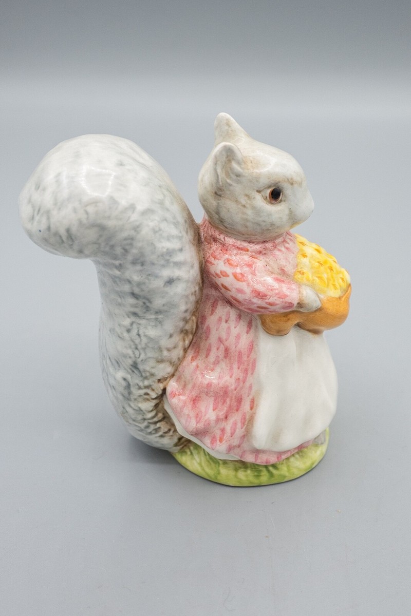 Beatrix Potter – Goody Tiptoes – Squirrel Figurine, BP-2A