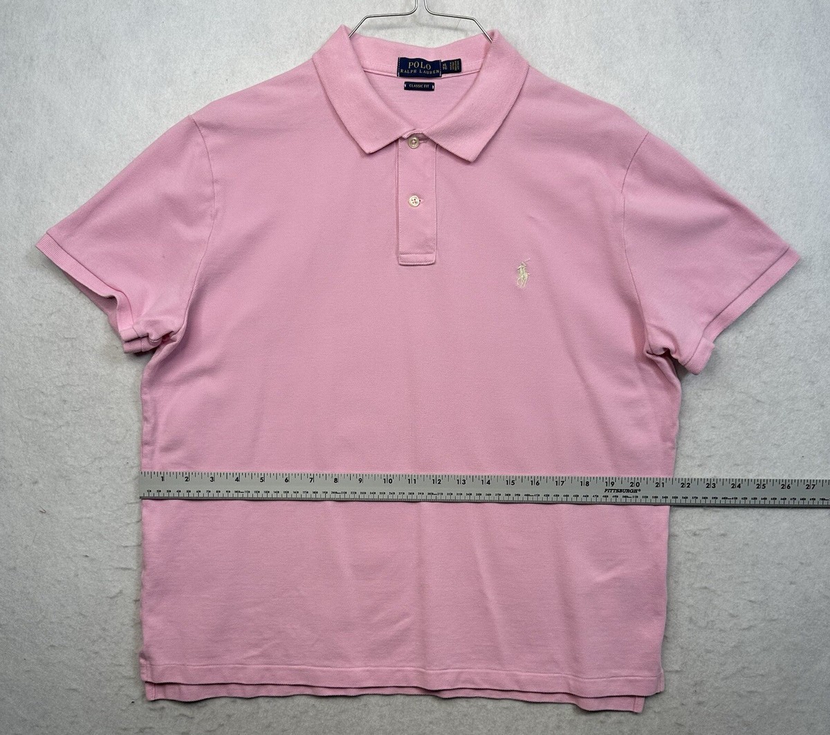 Polo Ralph Lauren Short Sleeve Polo Shirt Men's XL Classic Fit 100