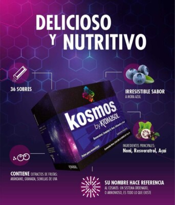 KOSMOS By Kromasol Vitamin, Mineral & Herbal powdered supplement Antioxidants
