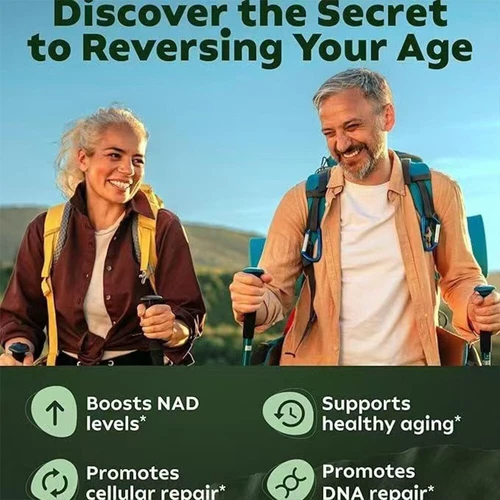 NAD+ Integratore per Focus Energetico Antietà e Nicotinamide Riboside Resveratrolo - Foto 5 di 6