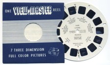 LYONS France 1959 Scarce Belgian-made View-Master Single Reel 1448