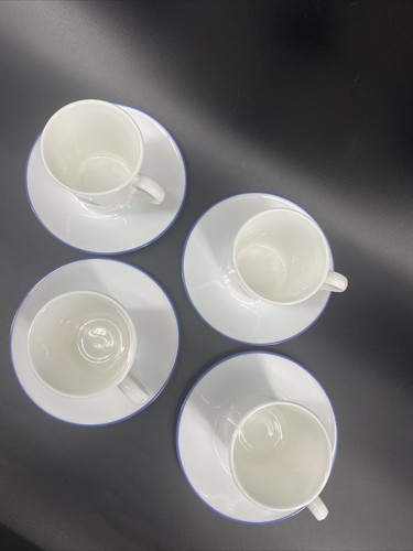 Tazas y platillos de cesta de frutas Corelle (4 juegos) usados en excelente estado ¡Bonitos! - Imagen 2 de 6