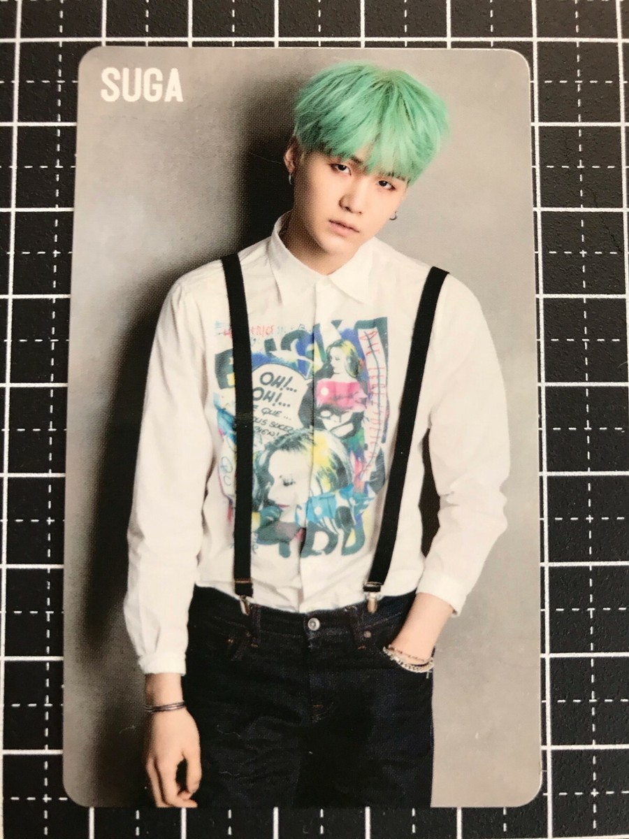 BTS SUGA - RUN - Photo card Japan LTD ( PONY CANYON BTS SUGA - RUN - Photo card Japan LTD ( PONY CANYON