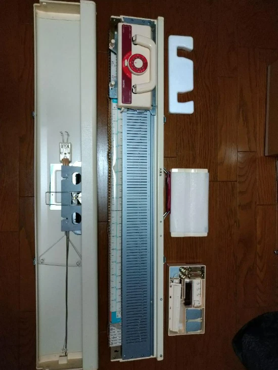 Almost Unused】Brother KH-230 Knitting Machine Handicraft thick