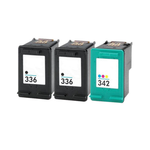 3 Ink Cartridge Fit For HP 5420 5432 5440 5442 5443 6318 6313 336 342 - Picture 1 of 3