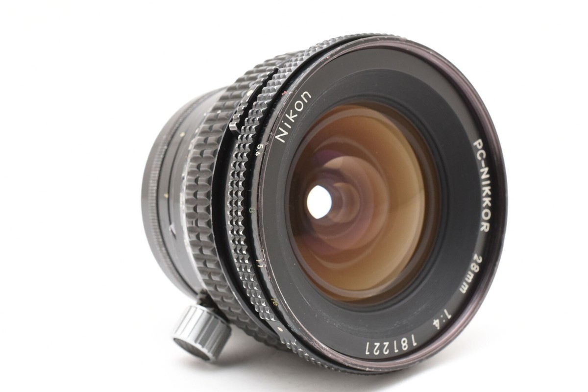 【美品】Nikon PC-NIKKOR 28mm f/4 レンズ Nikon PC Nikkor 28mm F/4 Perspective Control Shift Lens 6184