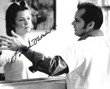 * LOUISE FLETCHER * signed 8x10 photo * ONE FLEW OVER THE CUCKOO"S NEST * 5