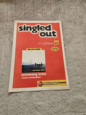 FPOT142 ZEITSCHRIFTENWERBUNG 12 X 8 ZOLL SCHREIENDE BÄUME: GESCHWOREN & GEBROCHEN