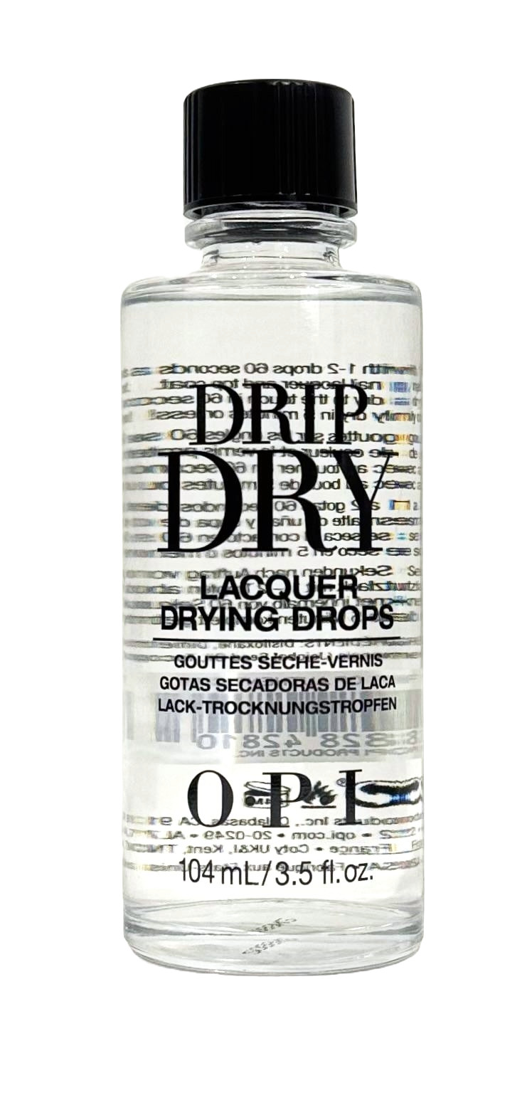 OPI Drip Dry Drops Lacquer 60 seconds Fast Drying Jojoba Vitamin E 3.5 oz