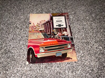 Vintage 1967 Chevrolet Pickup Trucks sales brochure