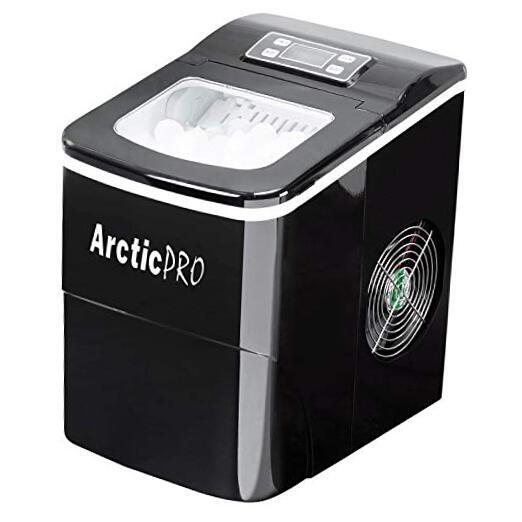 PORTABLE DIGITAL ICE MAKER MACHINE by  with Ice Scoop, First Ice in 6-8