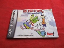 Ed, Edd n Eddy Jawbreakers Game Boy Advance Instruction Manual Booklet ONLY