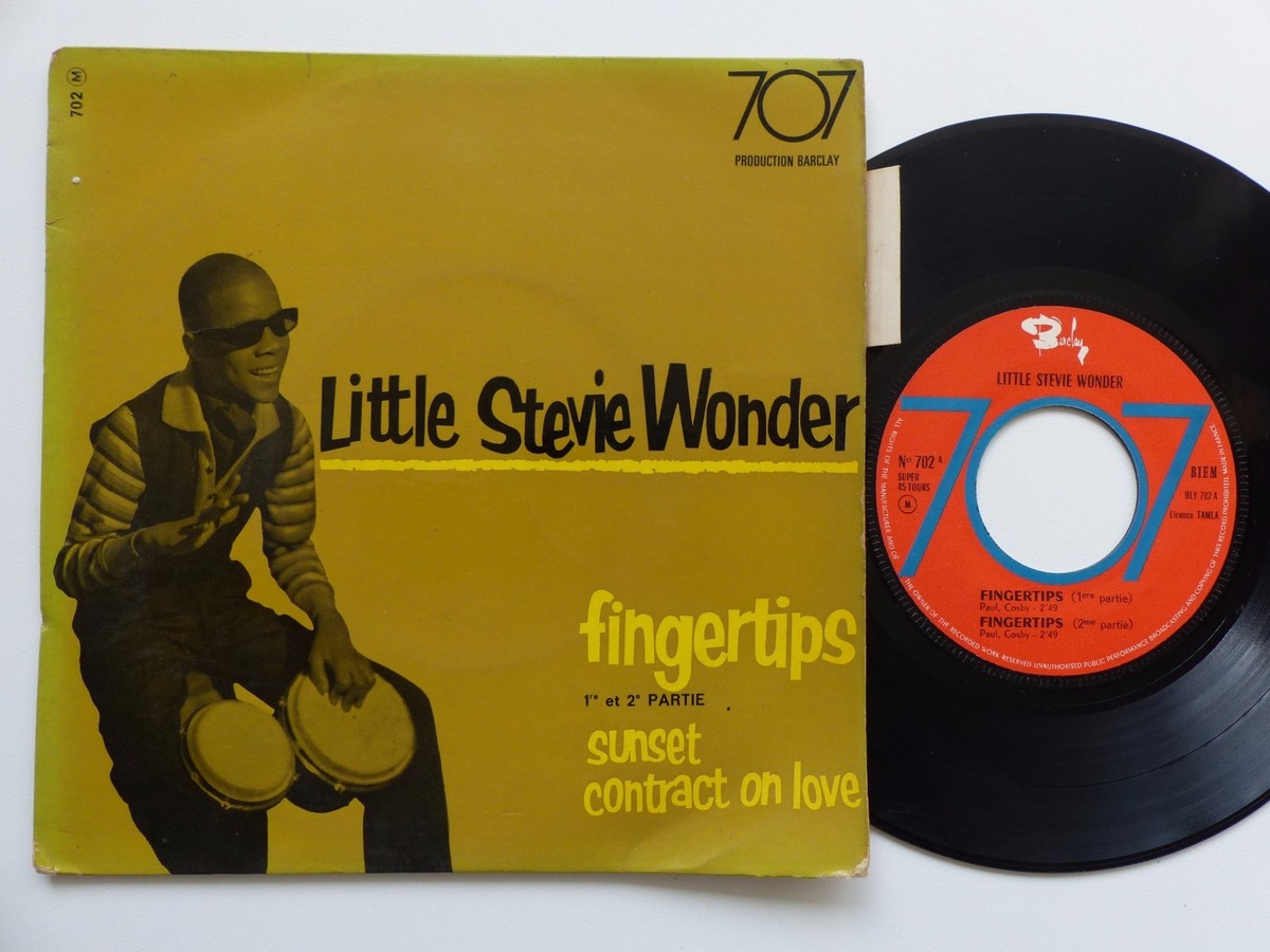 LITTLE STEVIE WONDER Fingertips 707 BARCLAY Ref : 702 FRANCE