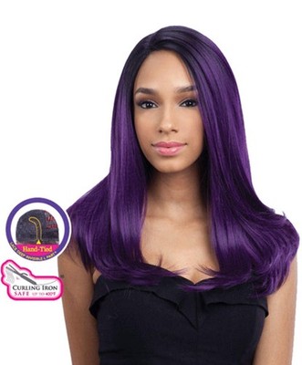 Shake N Go Freetress Equal Lace Front Deep Invisible L Part Syn Justice Perücke