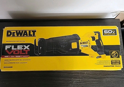 Dewalt FLEX VOLT 60V Max Brushless Reciprocating Saw (DCS389) New & Sealed