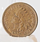 1879 Indian Head Penny full feathers