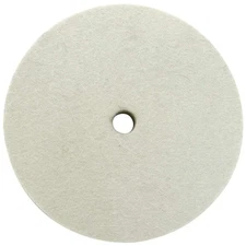 LINE10 Tools 6 Inch Felt Buffing Wheel for 1/2-inch Arbor Bench Buffer, Extra Th