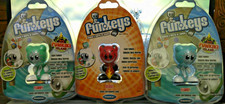 U.B. FUNKEYS LOT OF 3 RED DEUCE, FUNKIKI ISLAND AQUA FLURRY GREEN FLURRY