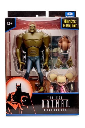 Figurines Killer Croc Batman McFarlane Toys en pack duo collector
