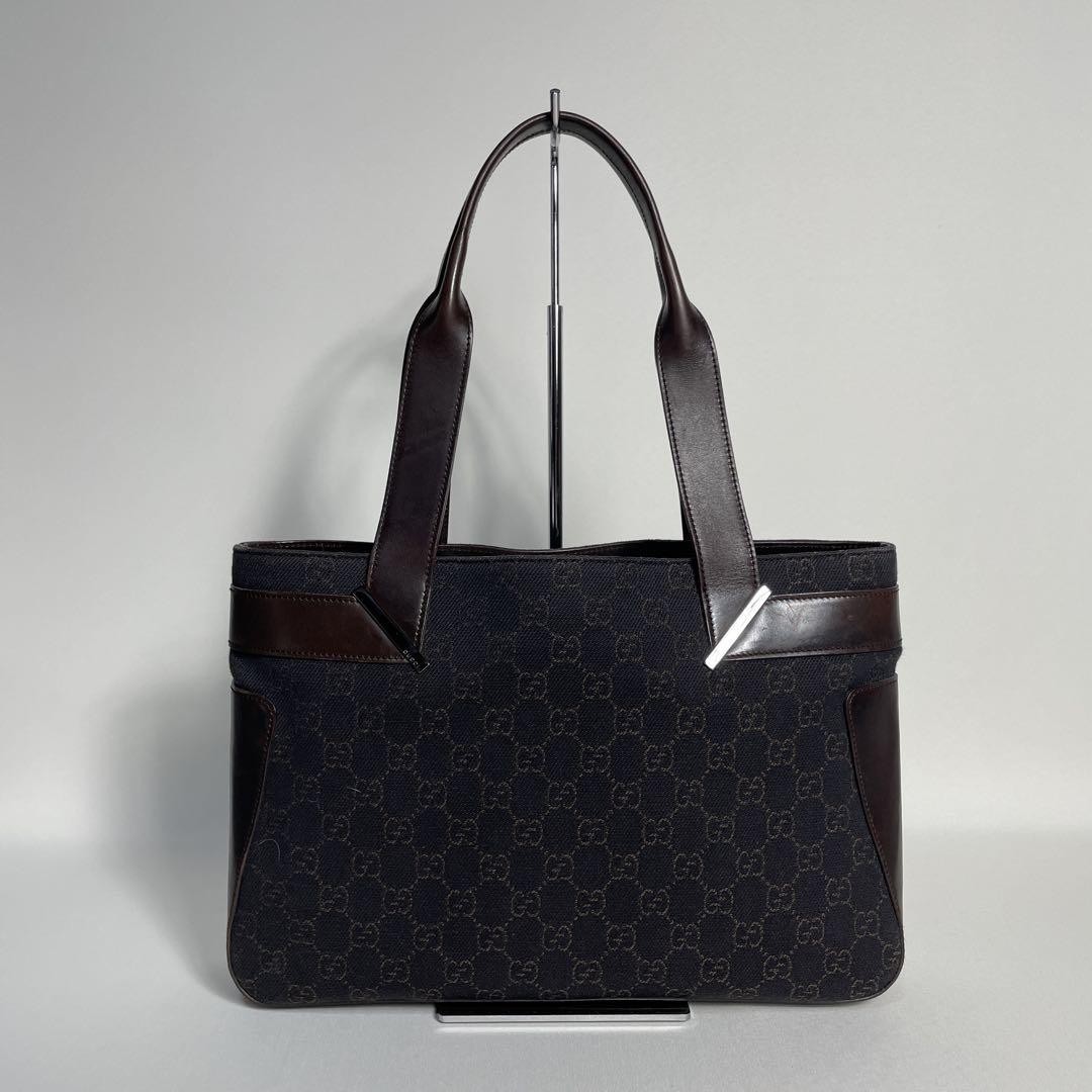 Gucci GG Canvas Dark Brown Handbag 2503 108