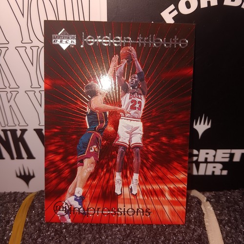 Michael Jordan #MJ45 1997 Upper Deck Michael Jordan Tribute card