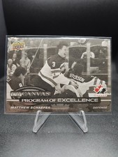 2025-26 Series 2 Matthew Schaefer RC Canvas Prog. of Excel. B&W 1:864 SSP RARE!