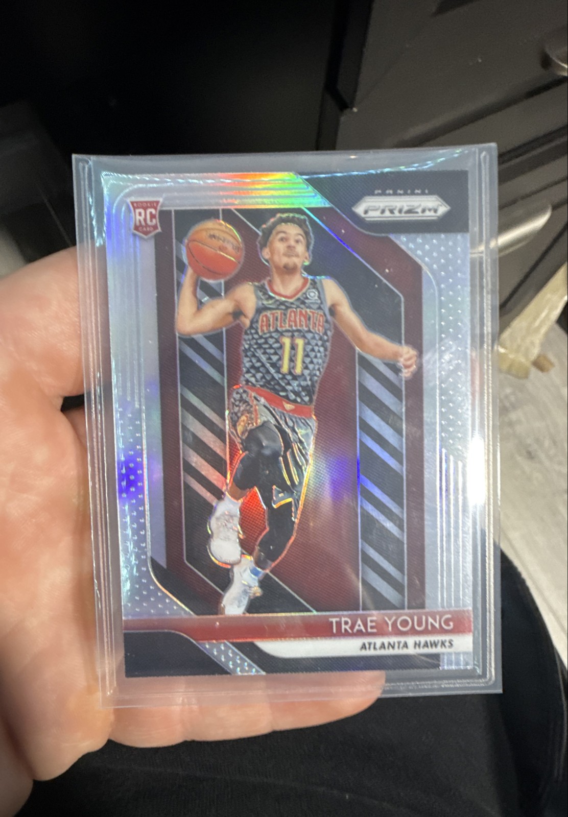 2018-19 Panini Prizm - Trae Young #78 Silver Prizm (RC)