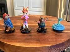 4 McDonald s Disney Zootopia 2 Happy Meal Figurines