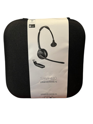 NEW Plantronics Savi W410-M Mono DECT Wireless USB Computer Headset