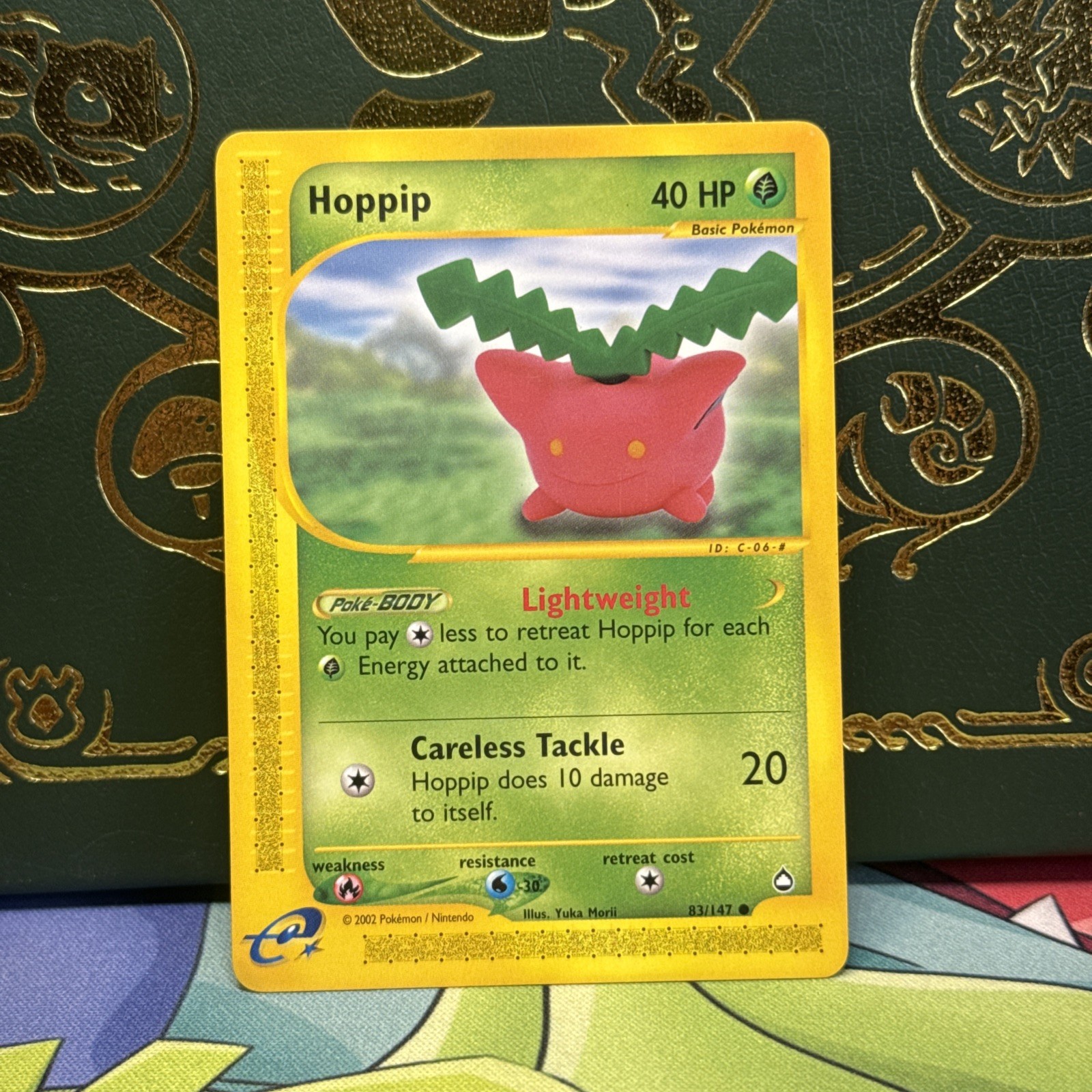HOPPIP - 83/147 - Aquapolis - Common - Pokemon Card - NM
