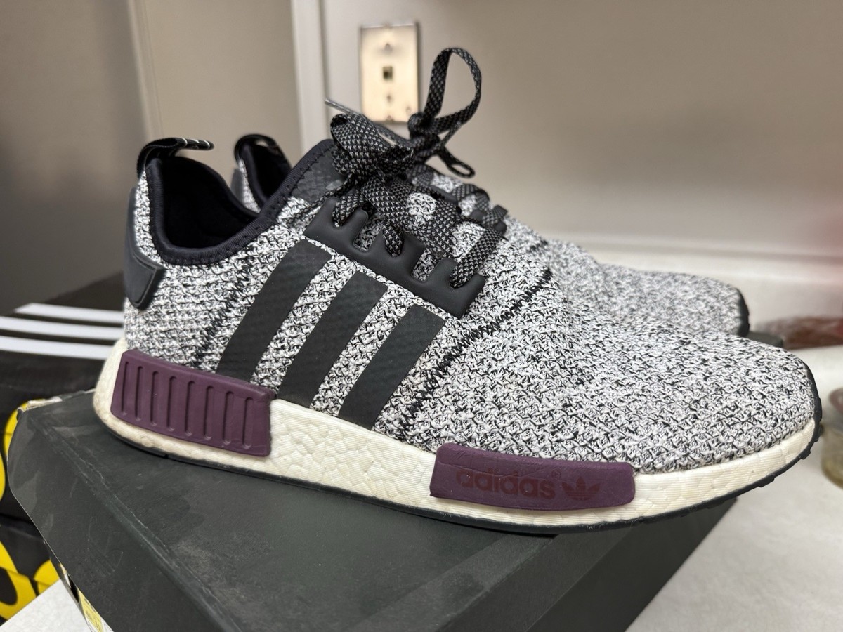 Adidas Originals Adidas Nmd R1 Gray And Maroon Adidas NMD R1