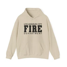 Los Angeles City Fire Department Hoodie Unisex Heavy Blend™ Hooded Sweatshirt