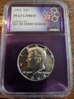 1964 Kennedy Half Dollar Set NGC PF 67 CAMEO TRADER BEA AND NGC BU UNC