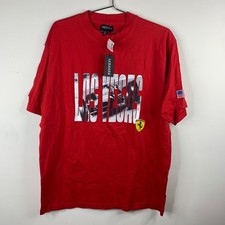Ferrari Las Vegas Official Store Red T Shirt Mens XL NWT Racing Graphic Tee