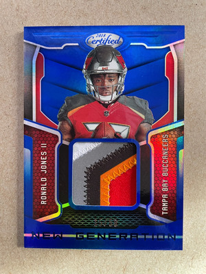 2018 Panini Certified - New Generation 5 Color Jersey #16 Ronald Jones II 15/50