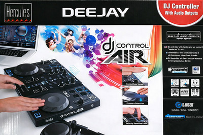 Hercules DJControl Air DJ Controller USB mit Audio-Interface   Neu Sonstige