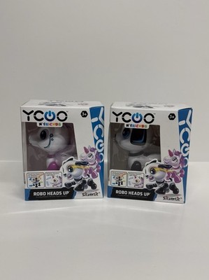 YCOO N' Friends Unicorn Puppy Robo Pets Heads Up Toys 2 Pack New