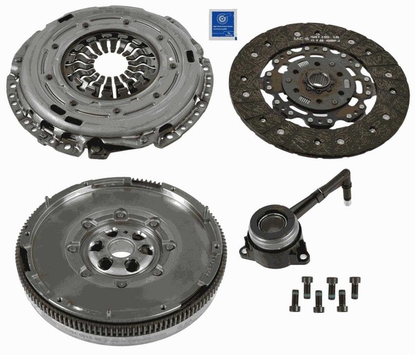 sachs Kupplungssatz + Zweimassenschwungrad Audi, Seat, Skoda, VW 2290 601 141-image