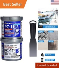 PC-11 High Tack Marine Epoxy Paste Kit - Quick Cure  Chemical Resistant, 1lb