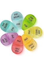 Case Pill Weekly Large Pill Organizer 7 Day Pill Container Travel Pill Holder