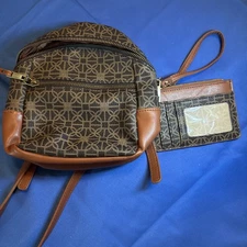 Mini Handbag / Backpack Converts to Crossbody Adjustable straps / Wallet