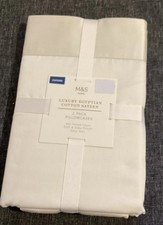 Marks and Spencer Luxury Egyptian Cotton Oxford Pillowcases 2 Pack