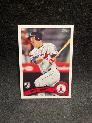 Mike Trout 2011 Topps Update RC #US175 Los Angeles Angels