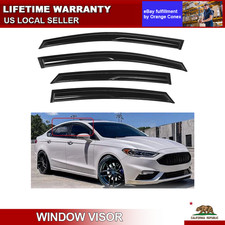 For Ford Fusion 2013-2020 Jdm Mugen Style Window Vent Visor Rain Guard Deflector
