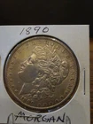 1890 $1 Morgan Silver Dollar