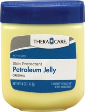 Petroleum Jelly Skin Protectant 4 oz, Dry Skin Relief for Chapped Skin and Lips,