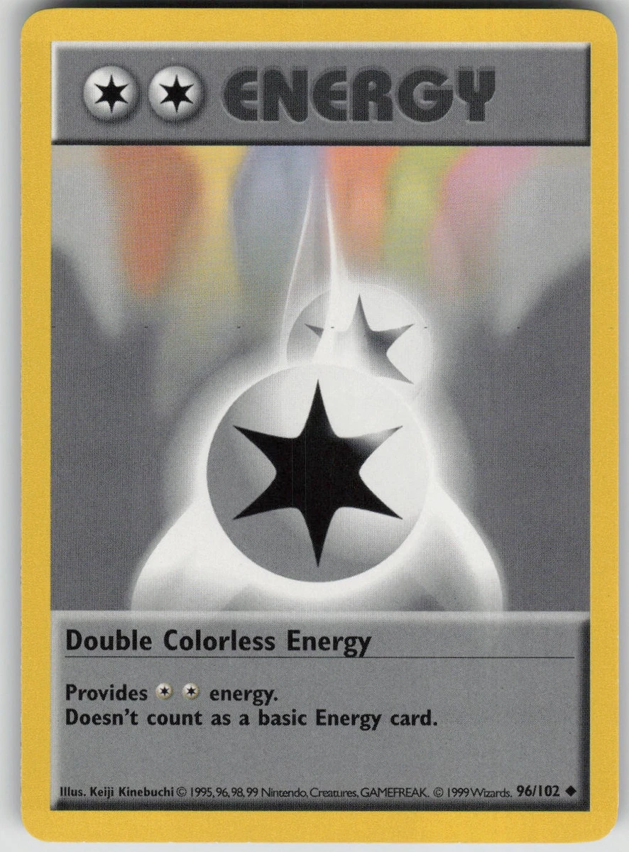 Double Colorless Energy 096/102 Base Set (Shadowless) for sale | eBay