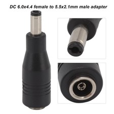 4pcs DC 6.0x4.4 Female to 5.5x2.1mm Male Adapter Laptop Power Adapter DC Power