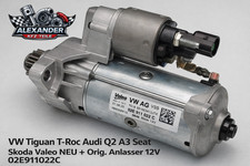 VW Tiguan T-Roc Audi Q2 A3 Seat Skoda Valeo NEU + Orig. Anlasser 12V 02E911022C
